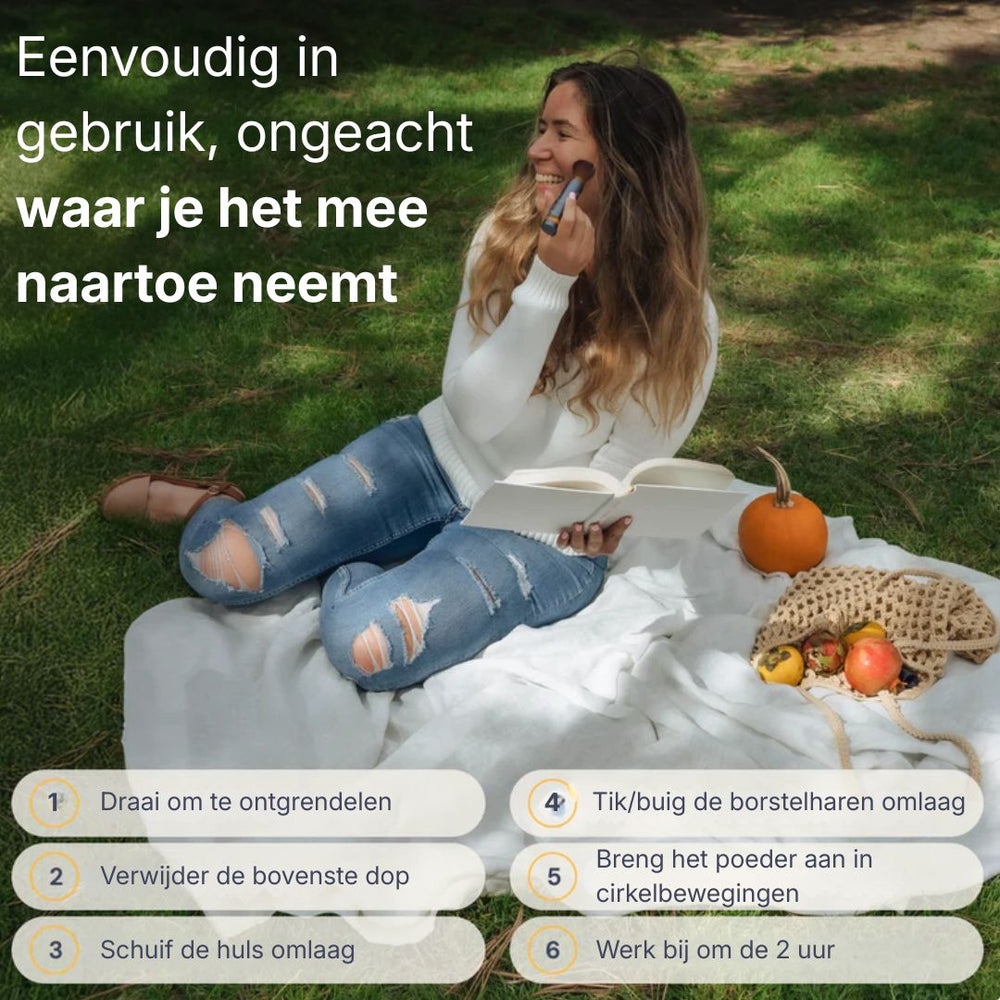 SPF in een kwast hoe werkt het
